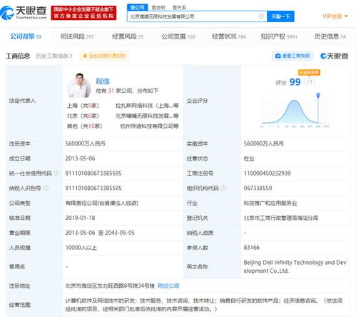 滴滴關(guān)聯(lián)公司申請(qǐng)“滴滴外賣”商標(biāo)，拓展計(jì)算機(jī)軟件咨詢業(yè)務(wù)
